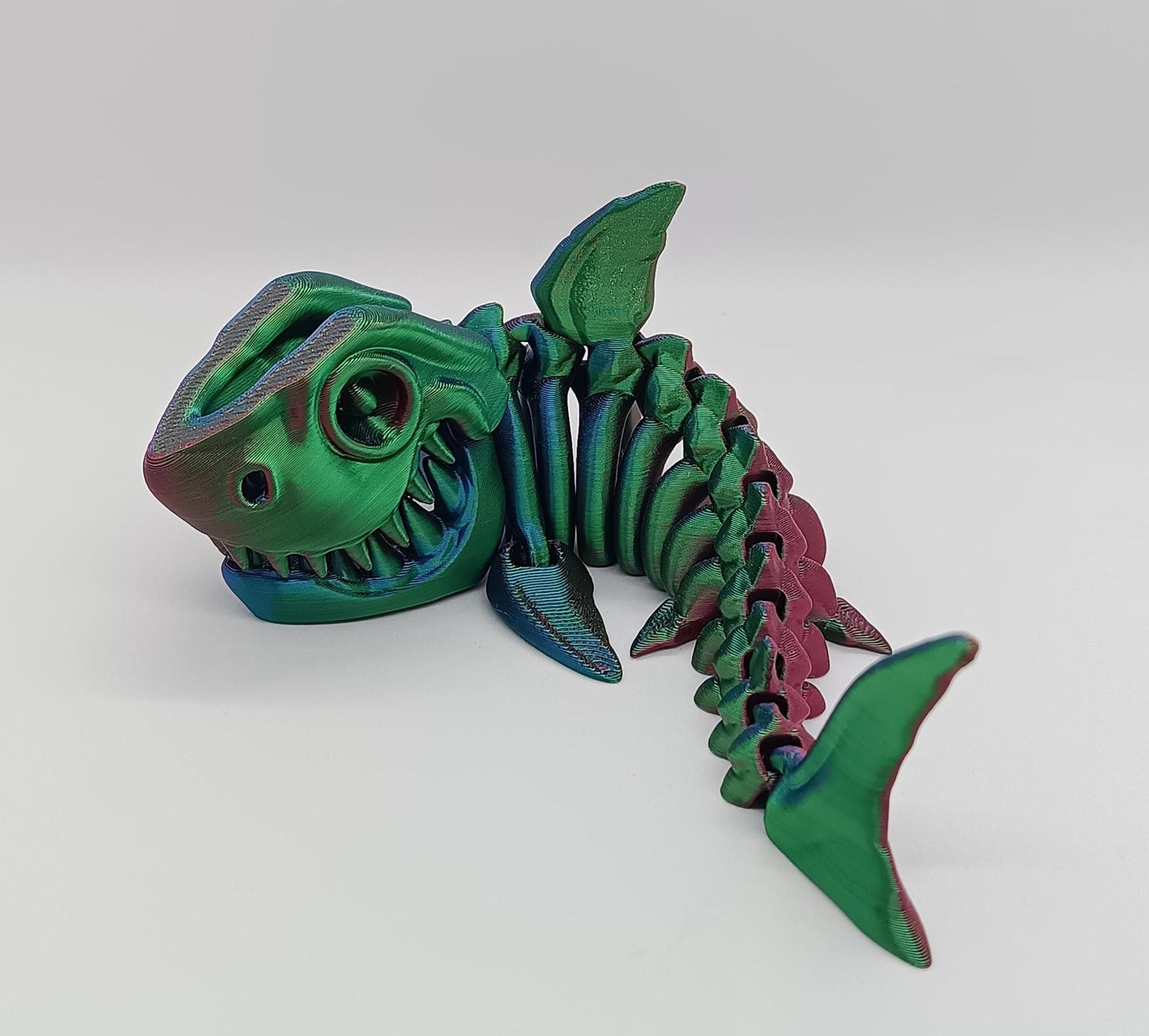 Esqueleto tubarao 3D