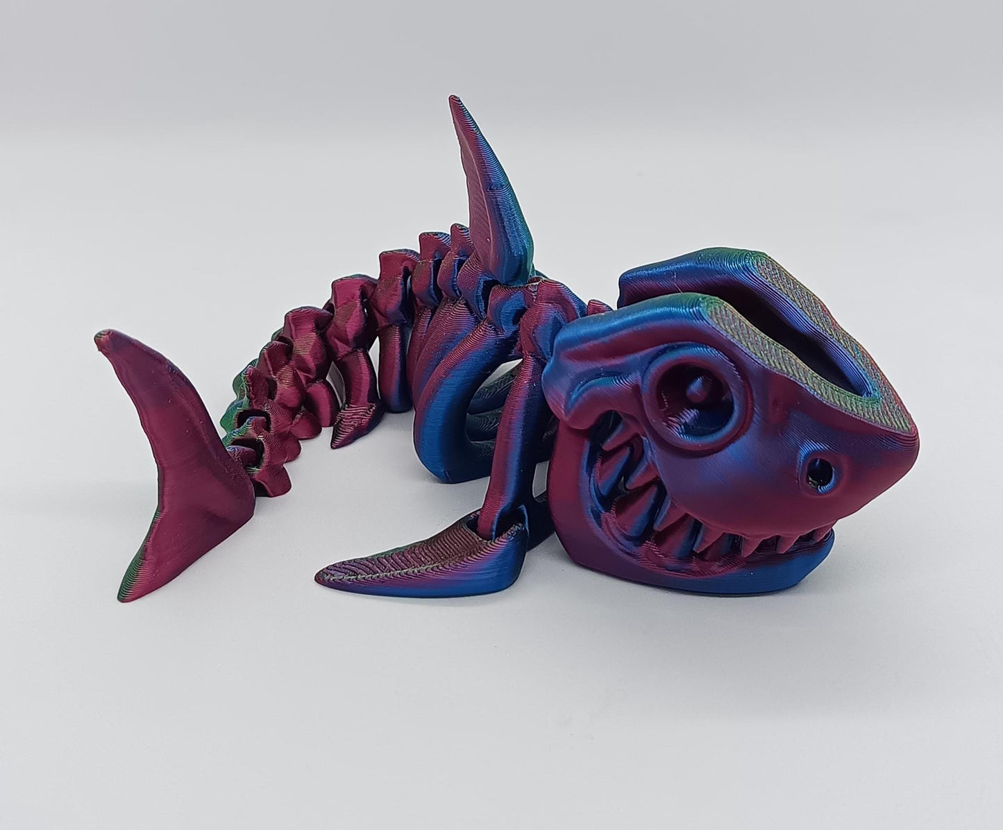 Esqueleto tubarao 3D